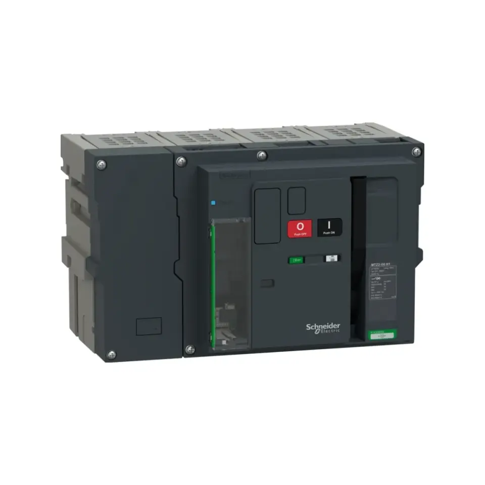 Schneider Electric MTZ208_H12E4PMDHH, MasterPact MTZ Active, 320-800 Amper, 4 Kutuplu, 66 kA, Çekmeceli Açık Tip Güç Şalteri, MicroLogic 2.0E