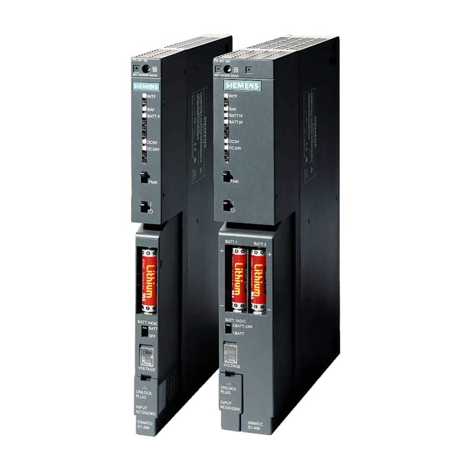 Siemens 6ES7405-0KA02-0AA0 PS 405 10A Güç Kaynağı S7-400 CPU ve Modül