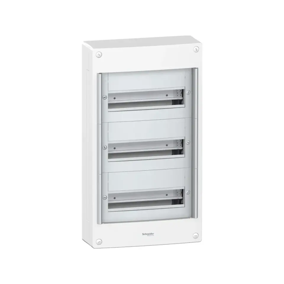 Schneider Electric PRA20313, Pragma, 39 Modül, 3 Sıralı, Kapaksız, Halojen Free, Sıvaüstü Dağıtım Kutusu
