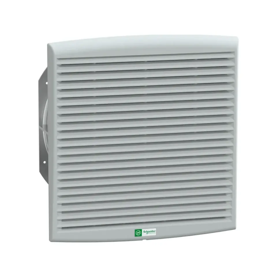 Schneider Electric NSYCVF850M230PF, ClimaSys, Çıkış Izgaralı ve Filtreli Fan, 291x291mm, IP54, 850 m³/h, 230 Volt AC