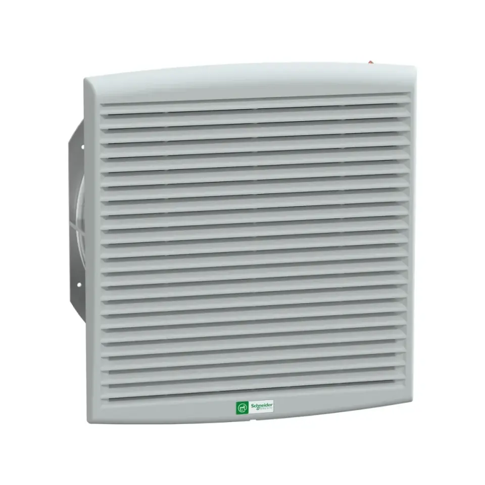 Schneider Electric NSYCVF850M400PF, ClimaSys, Çıkış Izgaralı ve Filtreli Fan, 291x291mm, IP54, 850 m³/h, 400 Volt AC