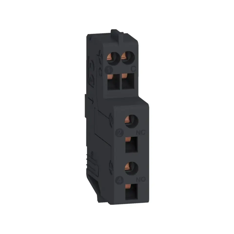 Schneider Electric GV4AE11, TeSys Deca, GV4 Motor Koruma Şalterleri için Yardımcı Kontak Blok, 1NA+1NK
