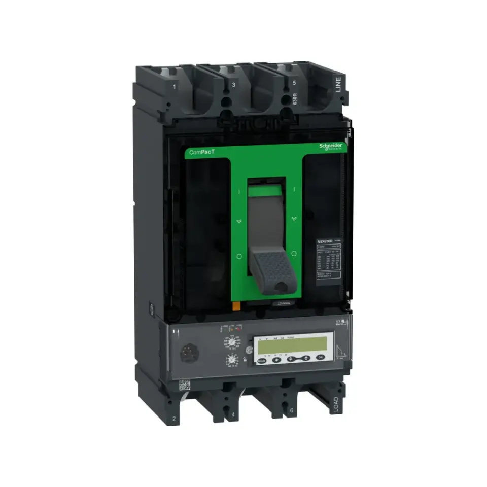 Schneider Electric C63R35E630, ComPact NSX, 250-630 Amper, 3 Kutuplu, 45 kA, Kompakt Şalter, NSX630R, MicroLogic 5.3E