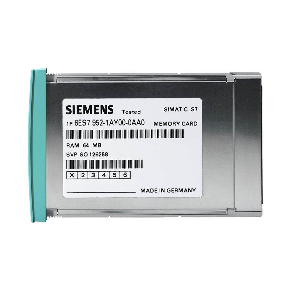 Siemens 6ES7952-1AL00-0AA0 Hafıza Kart Modülü S7-400 CPU ve Modül