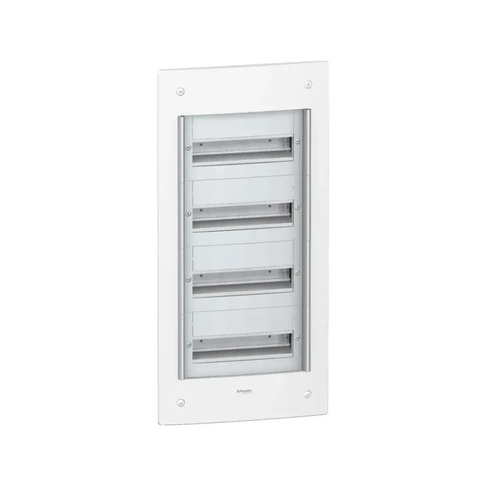 Schneider Electric PRA25413, Pragma, 52 Modül, 4 Sıralı, Kapaksız, Halojen Free, Sıvaaltı Dağıtım Kutusu