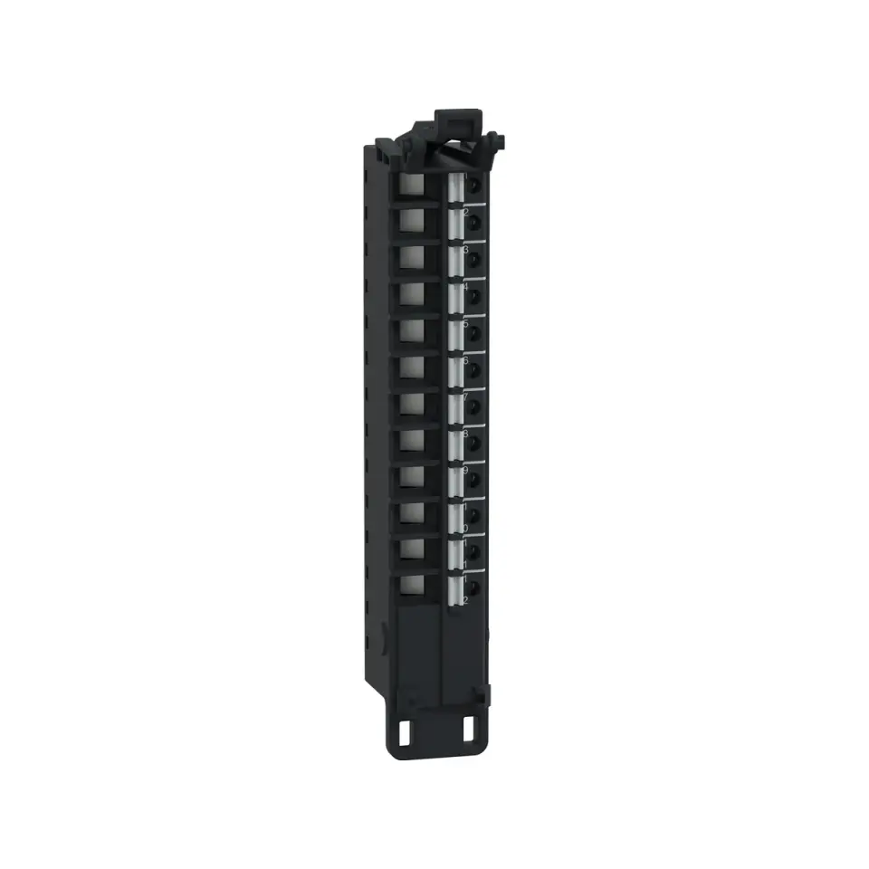 Schneider NTSXTB12200H, Modicon Edge I/O NTS, Kompakt Uzak I/O Modülleri için 12 Noktalı Yaylı Klemensli Terminal Blok, Kapaksız