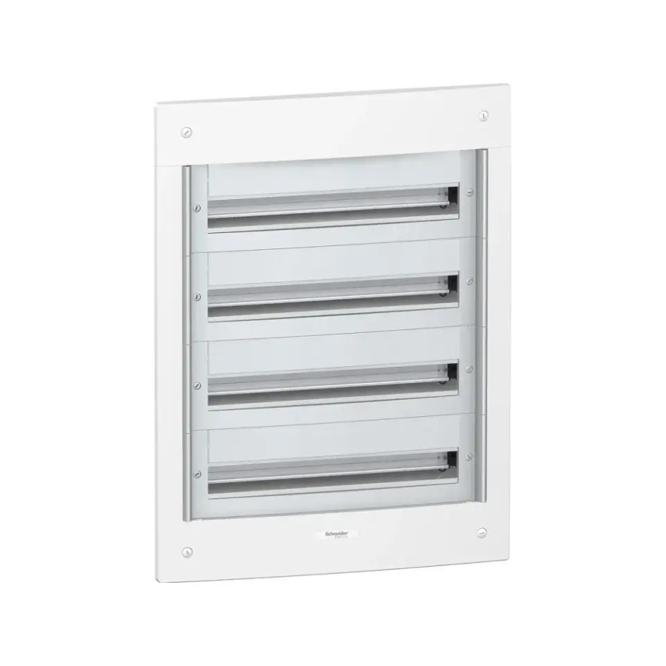 Schneider Electric PRA25424, Pragma, 96 Modül, 4 Sıralı, Kapaksız, Halojen Free, Sıvaaltı Dağıtım Kutusu