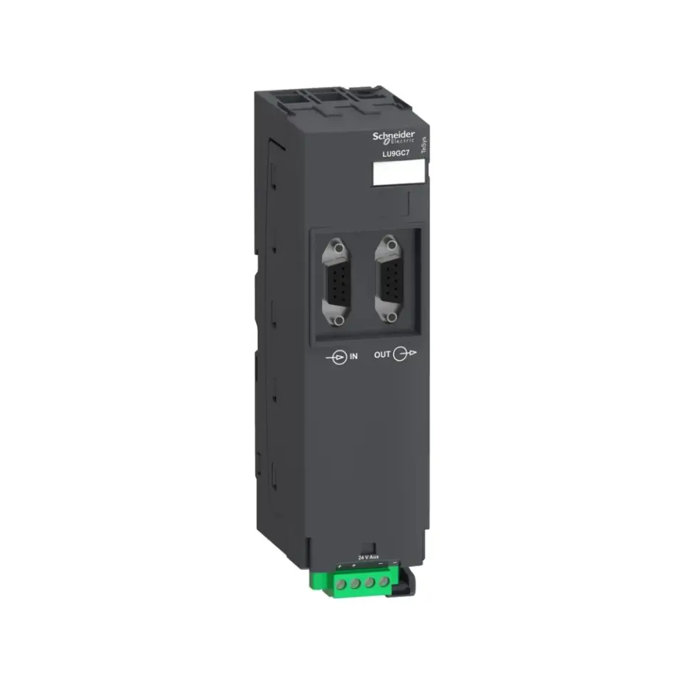 Schneider Electric LU9GC7, TeSys U, Entegre Motor Yolvericiler için Profibus DP Güç Kaynağı, 24 Volt DC