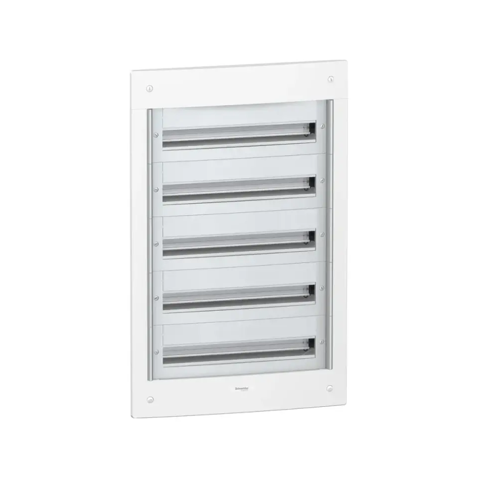 Schneider Electric PRA25524, Pragma, 120 Modül, 5 Sıralı, Kapaksız, Halojen Free, Sıvaaltı Dağıtım Kutusu