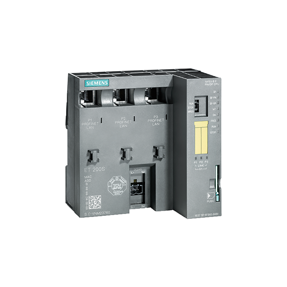Siemens 6ES7151-8FB01-0AB0 IM151-8 F PN CPU S7-300 Modül ve CPU