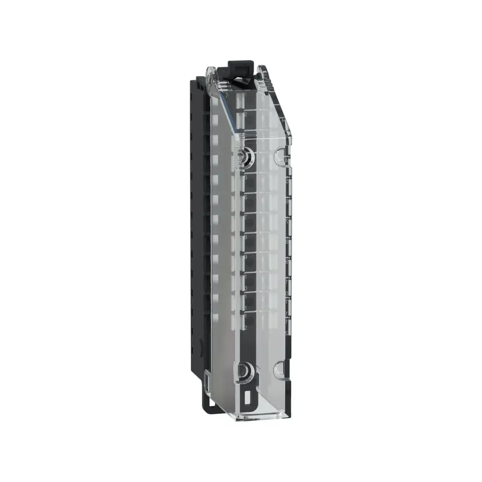 Schneider NTSXTB12211H, Modicon Edge I/O NTS, AC Kompakt Uzak I/O Modülleri için 12 Noktalı Yaylı Klemensli Terminal Blok, Kapaklı