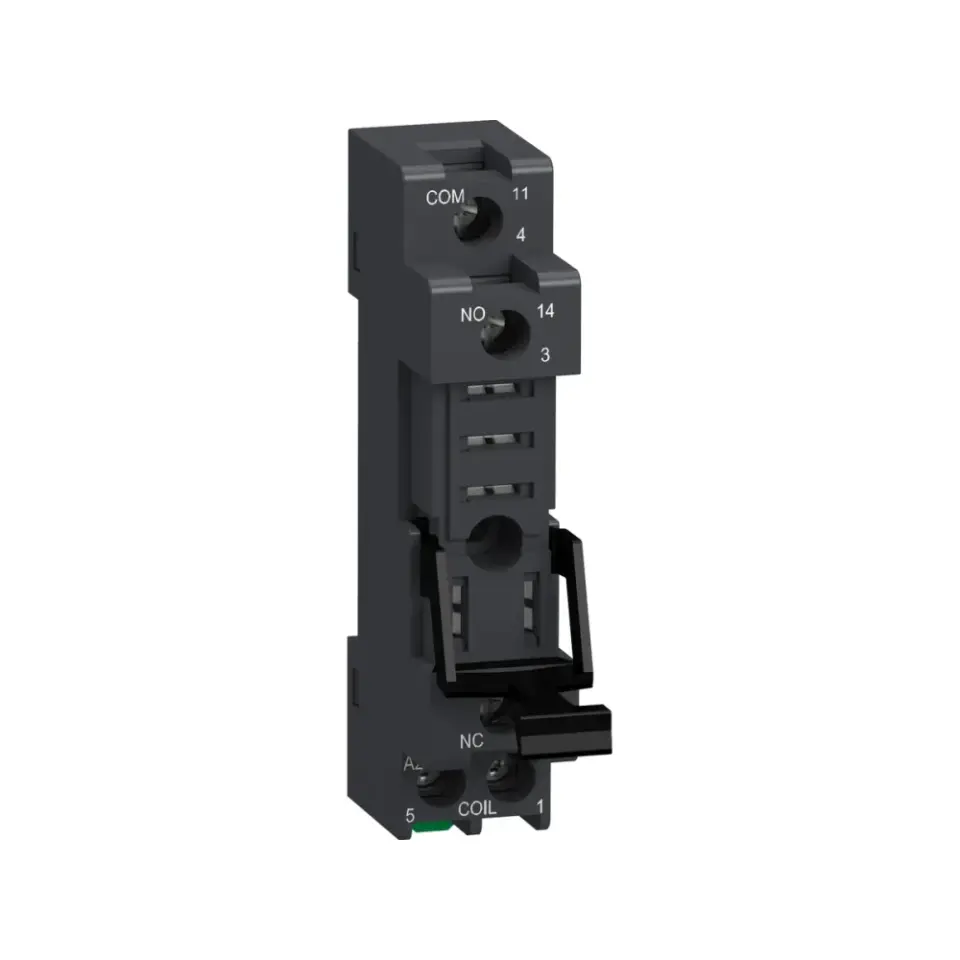 Schneider Electric RGZE05E, Harmony RXG, 5 Pinli Soketli Röleler için Röle Soketi