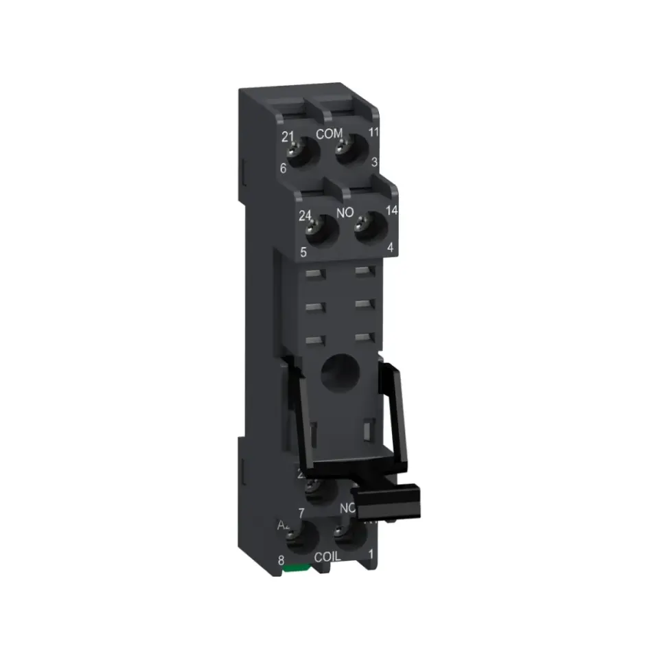 Schneider Electric RGZE08E, Harmony RXG, 8 Pinli Soketli Röleler için Röle Soketi