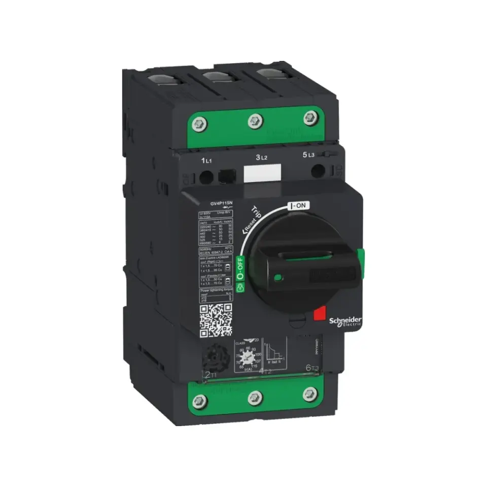 Schneider Electric GV4P50B, TeSys Deca, 20-50 Amper, 11-22 kW, Motor Koruma Şalteri, 25 kA