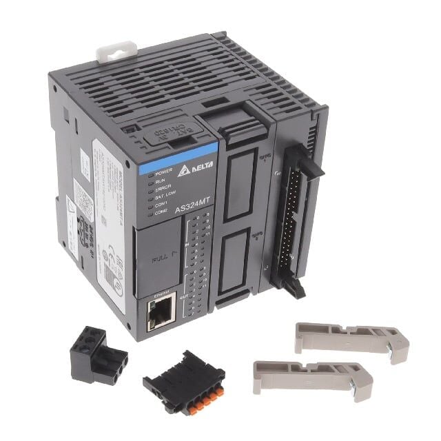 Delta AS324MT-A AS300 CPU - 12 DI, 12 DO, DIFFER