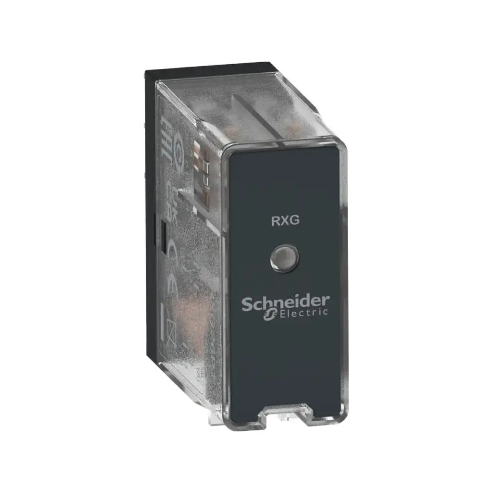 Schneider Electric RXG26P7, Harmony RXG, 5 Amper, 230 Volt AC, 2 K/A Kontaklı, 8 Pinli, Soketli Röle, LED’li