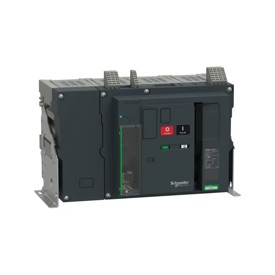 Schneider Electric MTZ212_H12E4PMFHH, MasterPact MTZ Active, 500-1250 Amper, 4 Kutuplu, 66 kA, Sabit Açık Tip Güç Şalteri, MicroLogic 2.0E